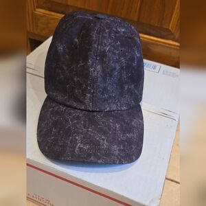 Black Distressed Baseball Cap